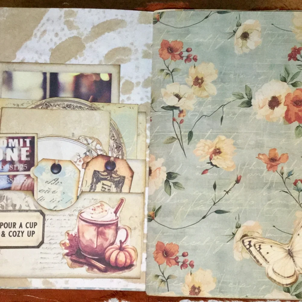 Unique Vintage paint journals memories